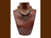 FAYOUM 5 BRONZE NECKLACE